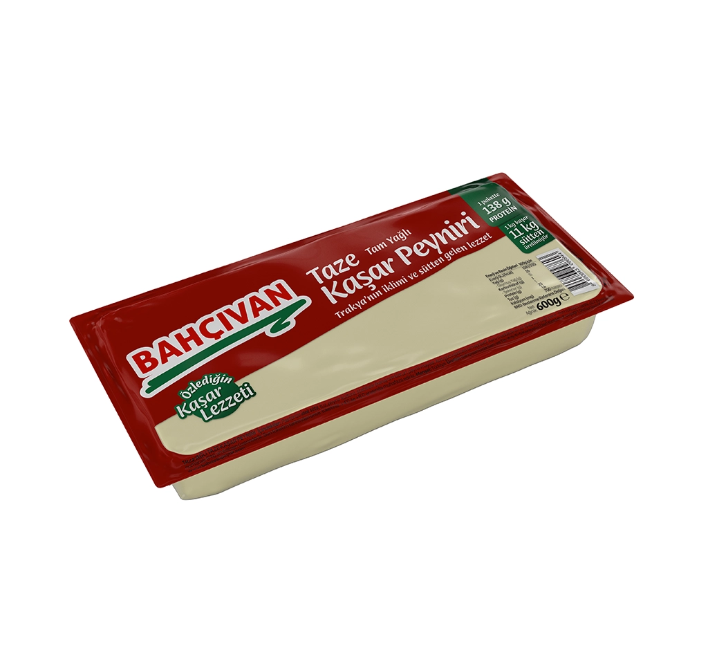 Taze Kaşar Peyniri 600 gr